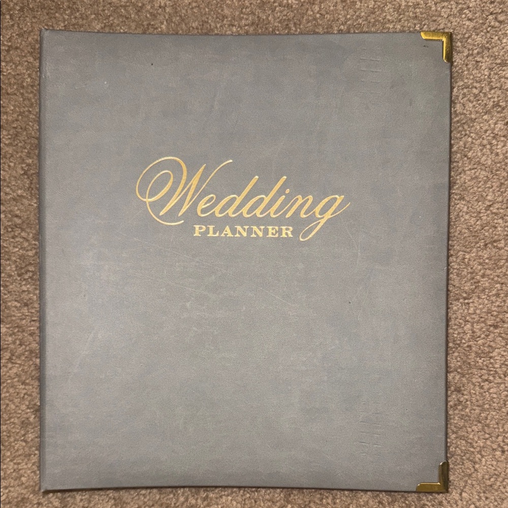 Wedding Planner Binder